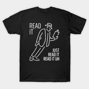 Just Read It distressed T-Shirt